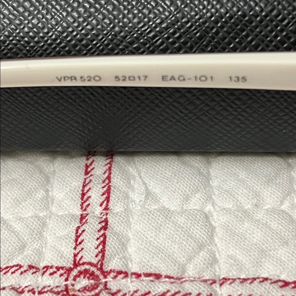 Prada Women's Rectangular Silver Gunmetal Frame E… - image 7